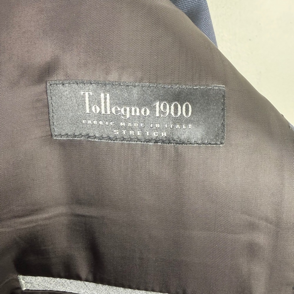 NWT J.Crew Ludlow Tellegno Italian Wool Suit Jacket Blazer Size 40R Navy Blue - Picture 5 of 7